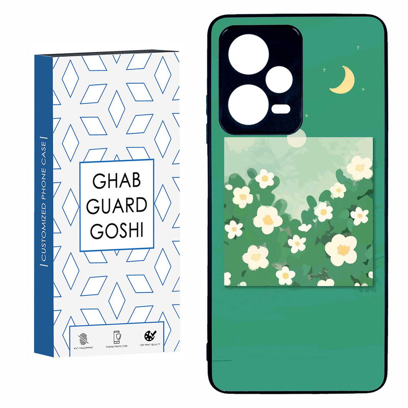 کاور قاب گارد گوشی طرح گل کد TPU-028 مناسب برای گوشی موبایل شیائومی  REDMI NOTE 12 PRO 5G