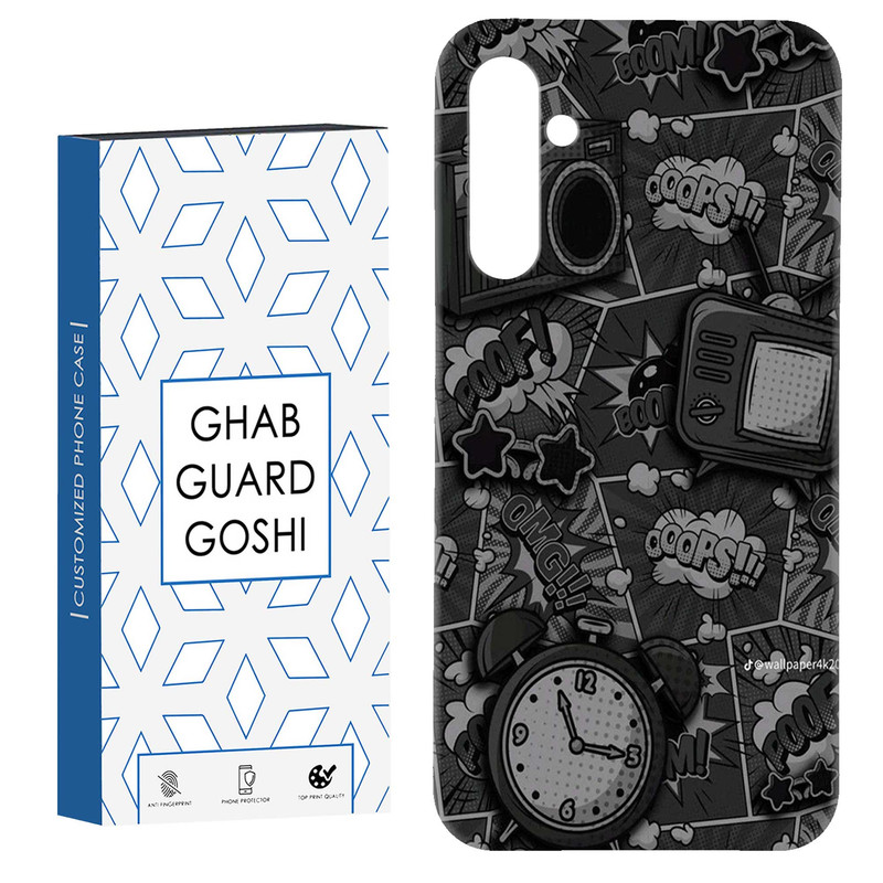 کاور قاب گارد گوشی طرح boom کد Dimo-602 مناسب برای گوشی موبایل سامسونگ Galaxy A34 / A34 5g