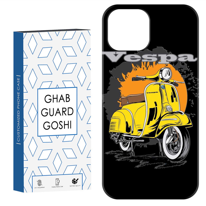 کاور قاب گارد گوشی طرح موتور وسپا کد Dimo-161 مناسب برای گوشی موبایل اپل  IPHONE 12 / 12 PRO