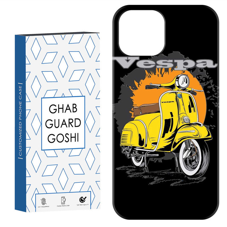کاور قاب گارد گوشی طرح موتور وسپا کد Dimo-161 مناسب برای گوشی موبایل اپل IPHONE 12 / 12 PRO