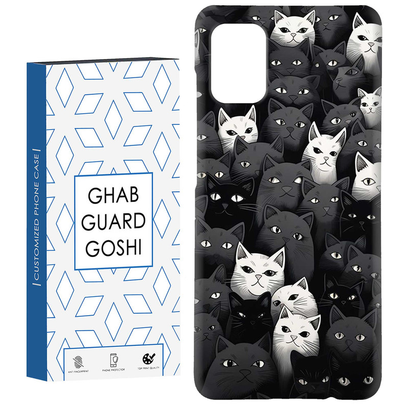 کاور قاب گارد گوشی طرح گربه کد Dimo-354 مناسب برای گوشی موبایل سامسونگ Galaxy A51