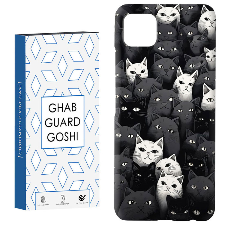 کاور قاب گارد گوشی طرح گربه کد Dimo-354 مناسب برای گوشی موبایل سامسونگ GALAXY A22 5G