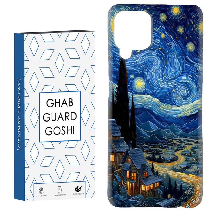 کاور قاب گارد گوشی طرح ونگوگ کد Dimo-069 مناسب برای گوشی موبایل سامسونگ Galaxy A12 / Galaxy M12