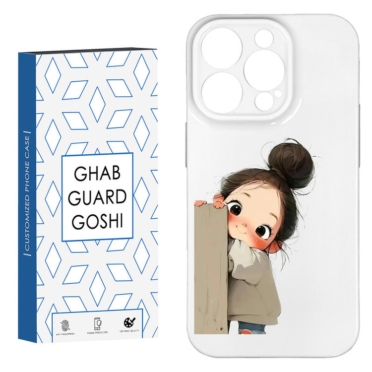 کاور قاب گارد گوشی طرح فانتزی دختر ملوس کد HARD-09 مناسب برای گوشی موبایل اپل IPHONE 13 PRO AX