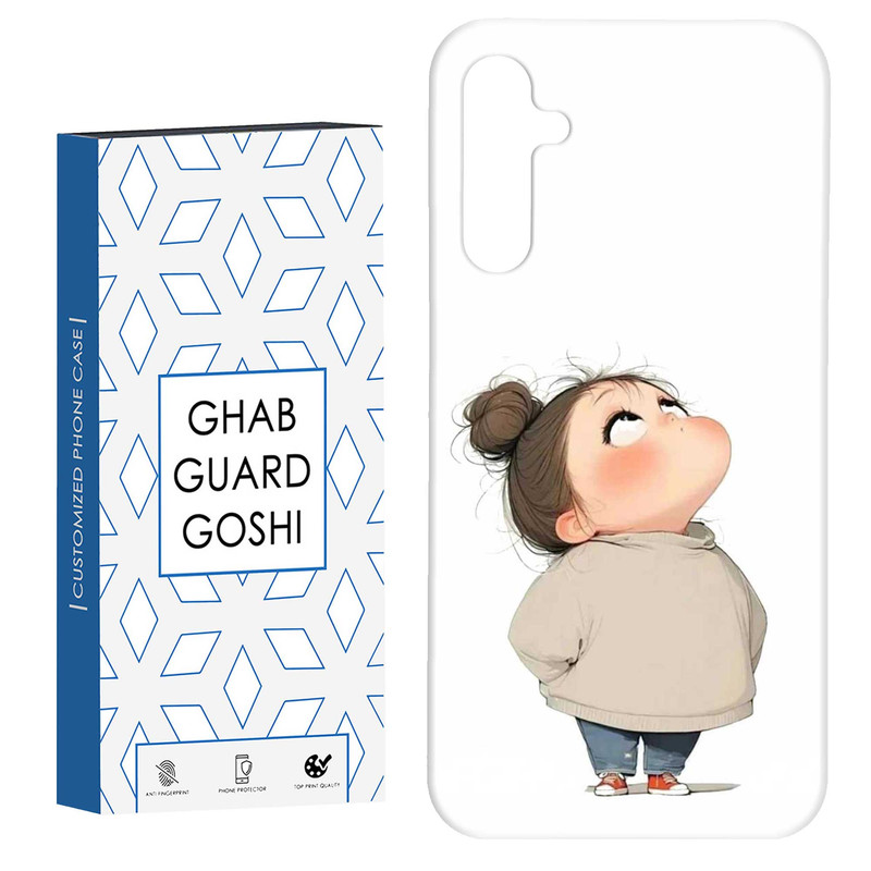 کاور قاب گارد گوشی طرح دخترانه کد Dimo-949 مناسب برای گوشی موبایل سامسونگ Galaxy A54