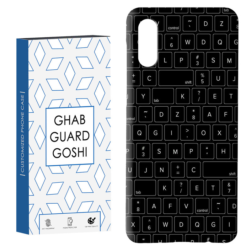 کاور قاب گارد گوشی طرح کیبورد کد Dimo-784 مناسب برای گوشی موبایل سامسونگ Galaxy A02 / M02