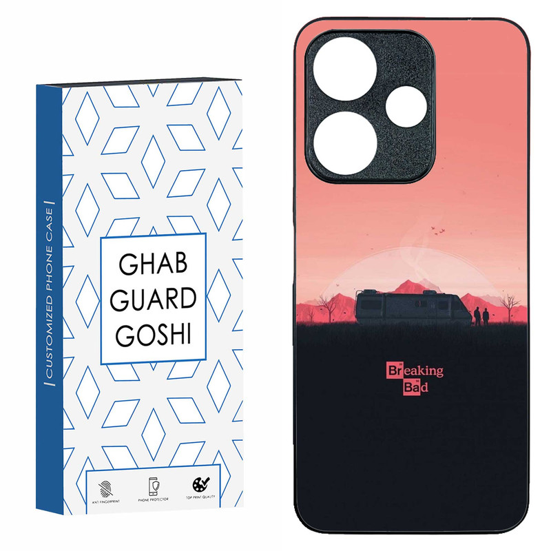 کاور قاب گارد گوشی طرح بریکینگ بد کد TPU-143 مناسب برای گوشی موبایل شیائومی  REDMI 13