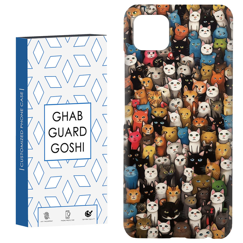 کاور قاب گارد گوشی طرح گربه کد Dimo-293 مناسب برای گوشی موبایل سامسونگ  GALAXY A22 5G