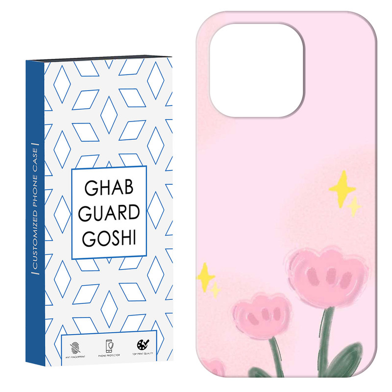 کاور قاب گارد گوشی طرح گل کد Dimo-873 مناسب برای گوشی موبایل اپل  IPHONE 15 PRO