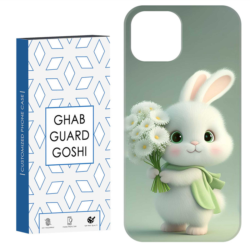 کاور قاب گارد گوشی طرح خرگوش کد Dimo-363 مناسب برای گوشی موبایل اپل  IPHONE 12 / 12 PRO
