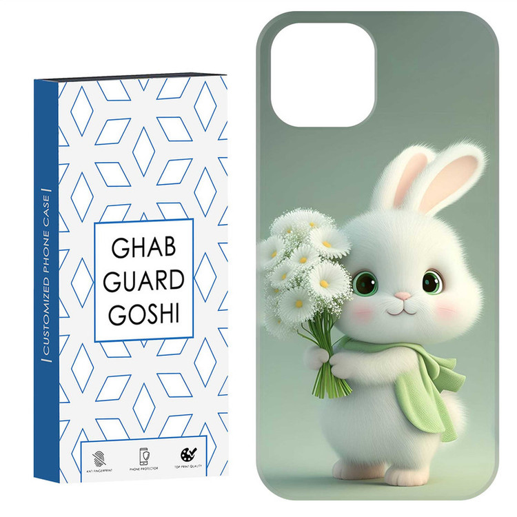 کاور قاب گارد گوشی طرح خرگوش کد Dimo-363 مناسب برای گوشی موبایل اپل IPHONE 12 / 12 PRO