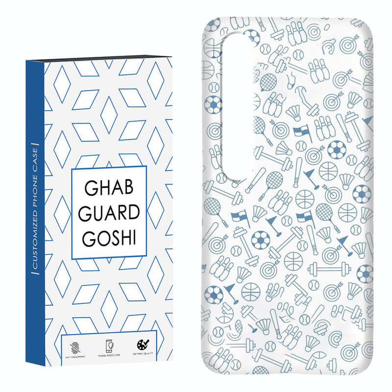 کاور قاب گارد گوشی طرح ورزشی کد Dimo-121 مناسب برای گوشی موبایل شیائومی Mi 10 / Mi 10 pro