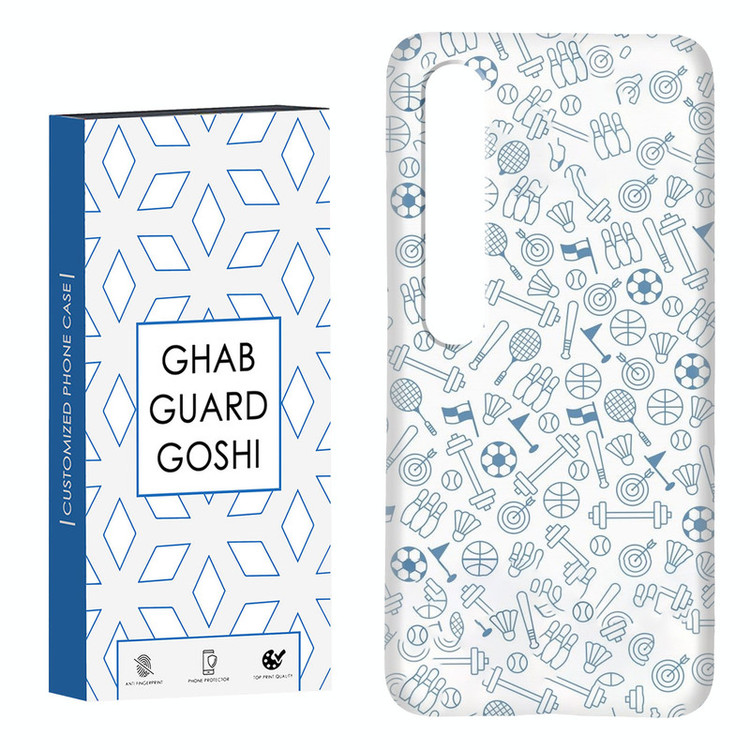 کاور قاب گارد گوشی طرح ورزشی کد Dimo-121 مناسب برای گوشی موبایل شیائومی Mi 10 / Mi 10 pro