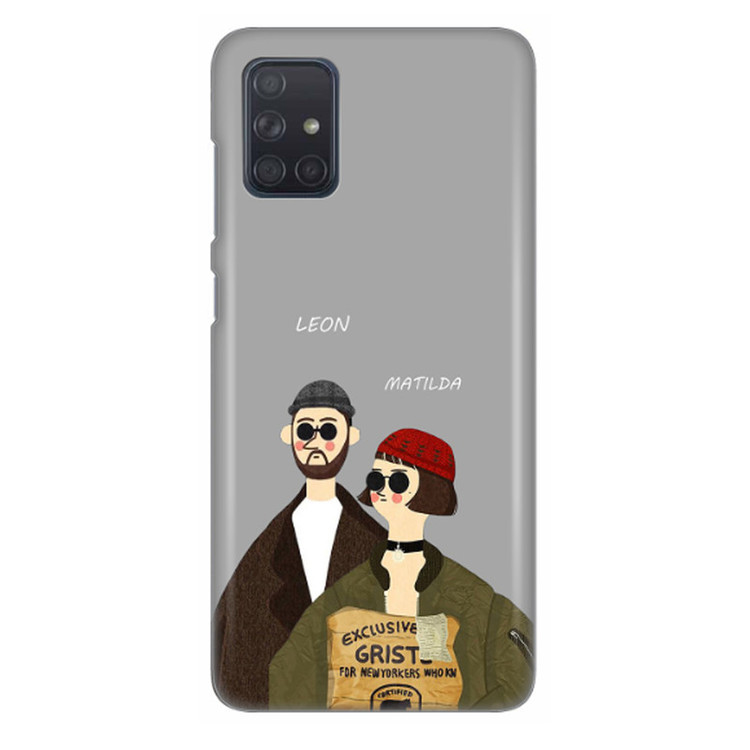 کاور طرح لئون و ماتیلدا کد DIMO-095 مناسب برای گوشی موبایل سامسونگ Galaxy A31