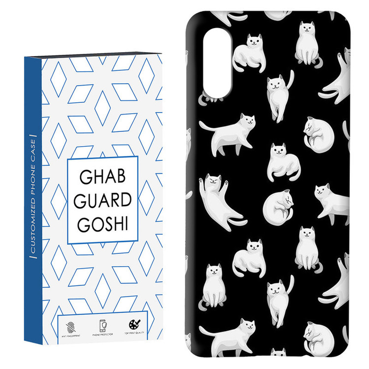 کاور قاب گارد گوشی طرح پیشی کد Dimo-551 مناسب برای گوشی موبایل سامسونگ Galaxy A02 / M02
