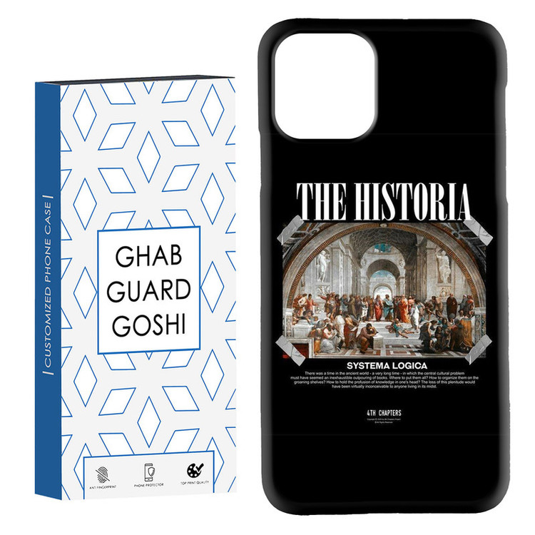 کاور قاب گارد گوشی طرح مونالیزا کد Dimo-719 مناسب برای گوشی موبایل اپل IPHONE 11