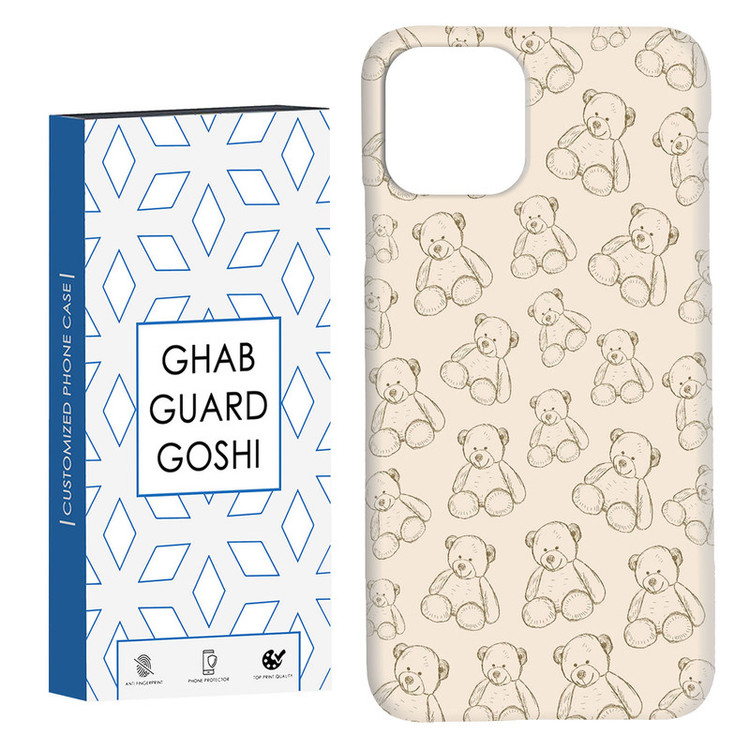کاور قاب گارد گوشی طرح تدی پترن کد Dimo-663 مناسب برای گوشی موبایل اپل IPHONE 11 PRO