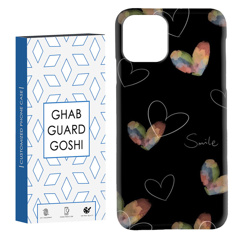 کاور قاب گارد گوشی طرح قلب کد Dimo-262 مناسب برای گوشی موبایل اپل  IPHONE 11 PRO