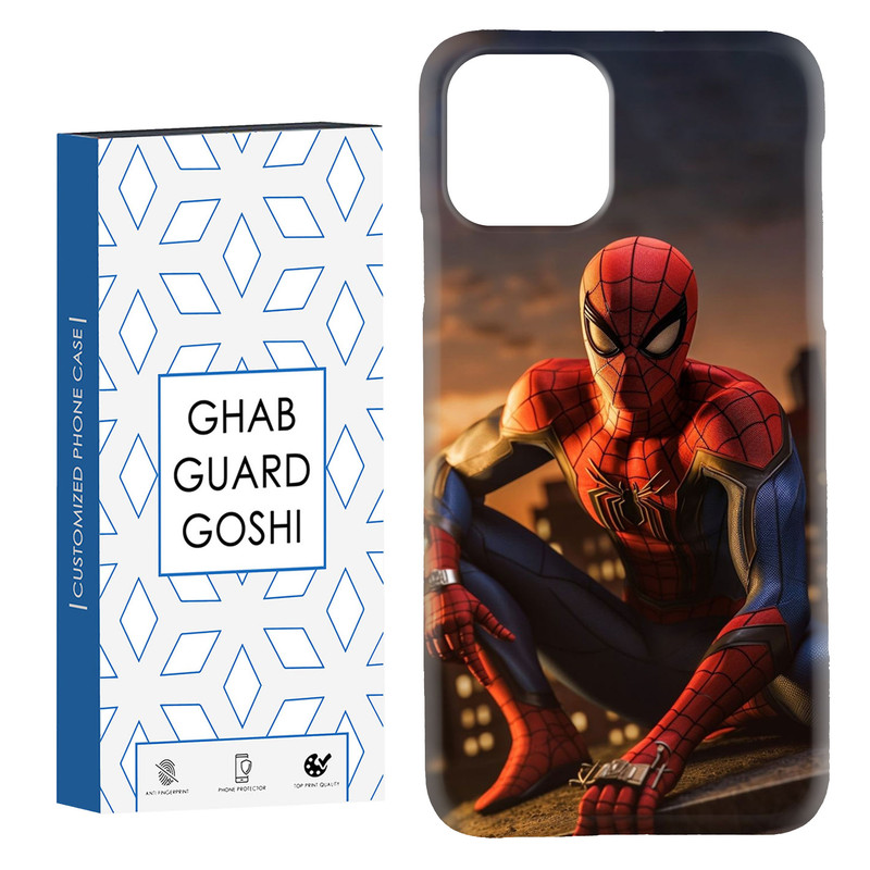 کاور قاب گارد گوشی طرح مرد عنکبوتی کد Dimo-284 مناسب برای گوشی موبایل اپل  IPHONE 11