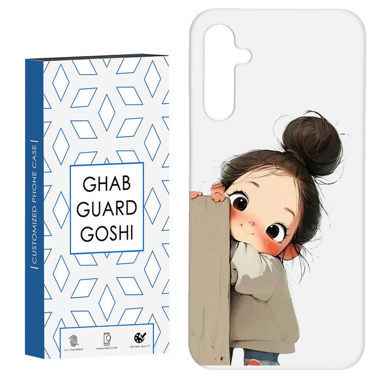 کاور قاب گارد گوشی طرح دختر ملوس کد Dimo-961 مناسب برای گوشی موبایل سامسونگ Galaxy A54