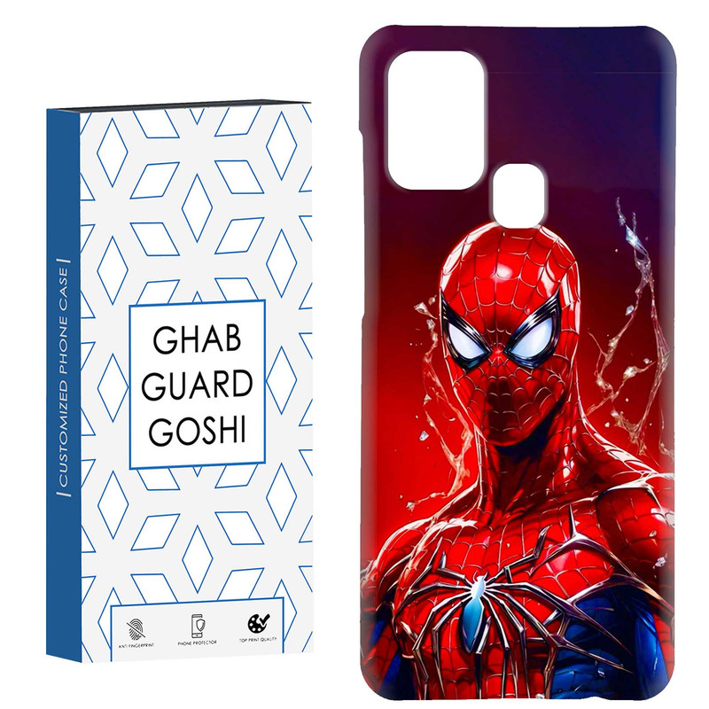 کاور قاب گارد گوشی طرح مردعنکبوتی کد Dimo-374 مناسب برای گوشی موبایل سامسونگ Galaxy A21s