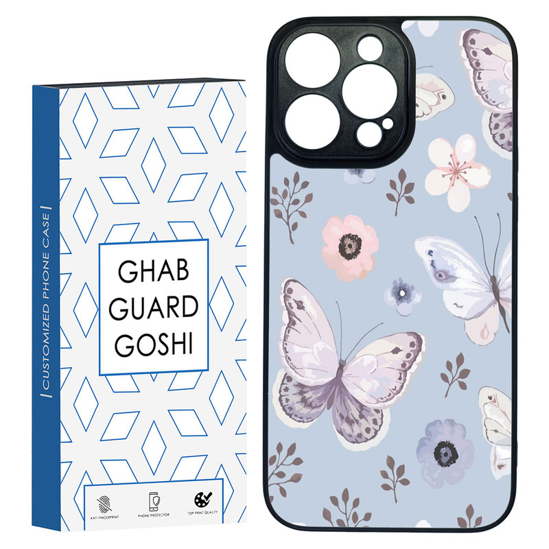 کاور قاب گارد گوشی طرح پروانه  کد TPU-004 مناسب برای گوشی موبایل اپل Iphone 14 PRO MAX