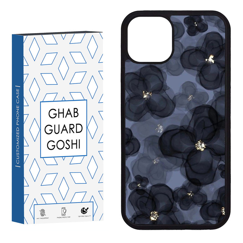 کاور قاب گارد گوشی طرح گل کد FB-185 مناسب برای گوشی موبایل اپل iphone 13 / 14