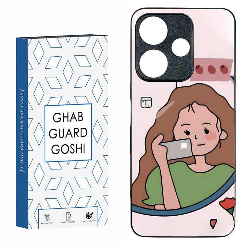 کاور قاب گارد گوشی طرح دخترانه  کد TPU-005 مناسب برای گوشی موبایل شیائومی  REDMI 13