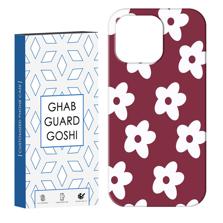 کاور قاب گارد گوشی طرح گل کد Dimo-830 مناسب برای گوشی موبایل اپل IPHONE 13 PRO