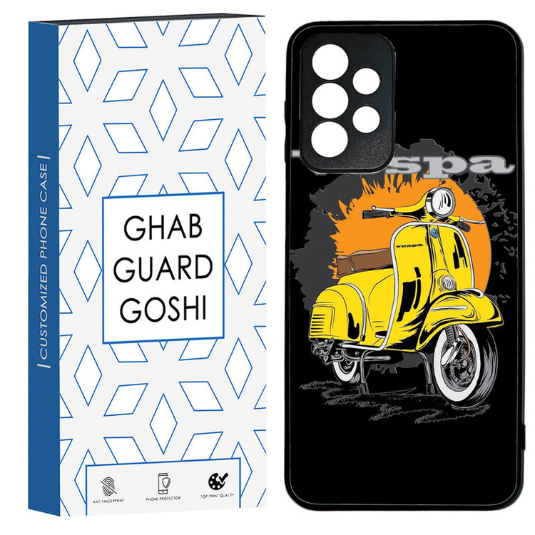 کاور قاب گارد گوشی طرح موتور وسپا کد TPU-161 مناسب برای گوشی موبایل سامسونگ Galaxy A73