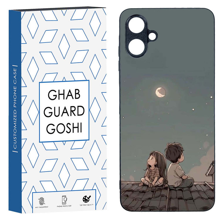 کاور قاب گارد گوشی طرح پسر و دختر کد TPU-183 مناسب برای گوشی موبایل سامسونگ Galaxy A06