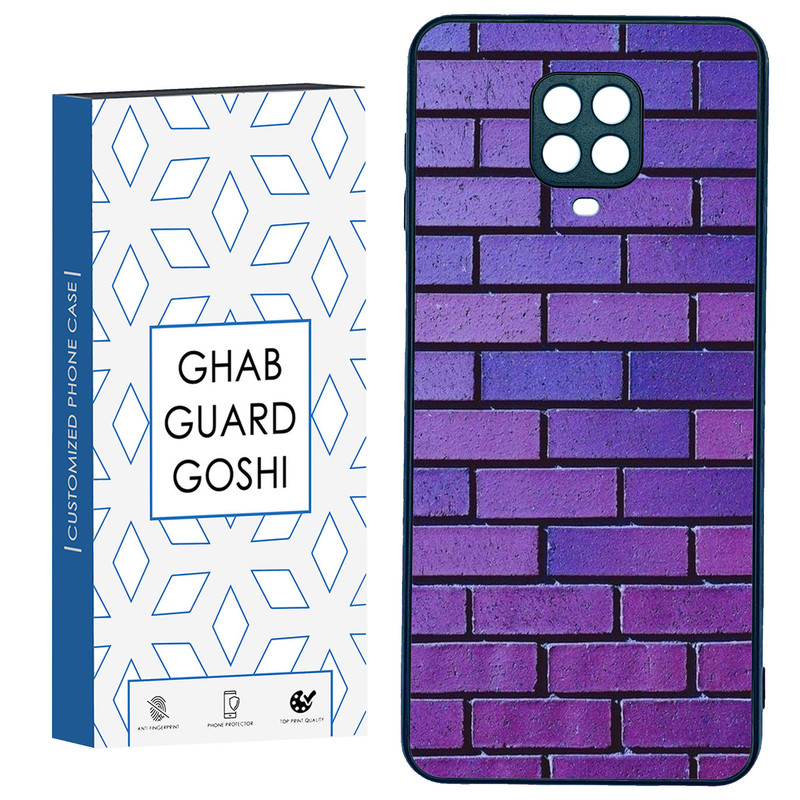 کاور قاب گارد گوشی طرح دیوار آجری کد TPU-255 مناسب برای گوشی موبایل شیائومی Redmi Note 9 pro / Note 9s