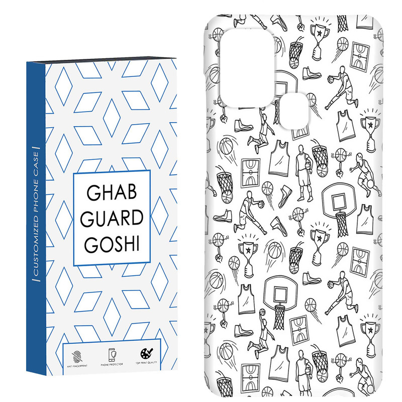 کاور قاب گارد گوشی طرح ورزشی کد Dimo-126 مناسب برای گوشی موبایل سامسونگ Galaxy A21s