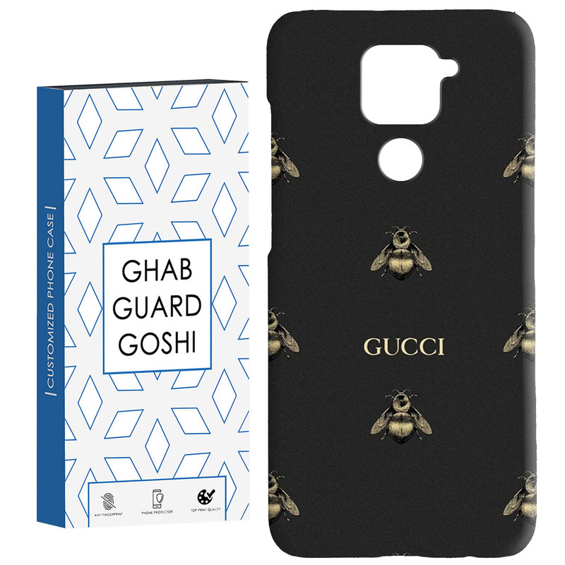 کاور قاب گارد گوشی طرح گوچی کد Dimo-528 مناسب برای گوشی موبایل شیائومی Redmi Note 9