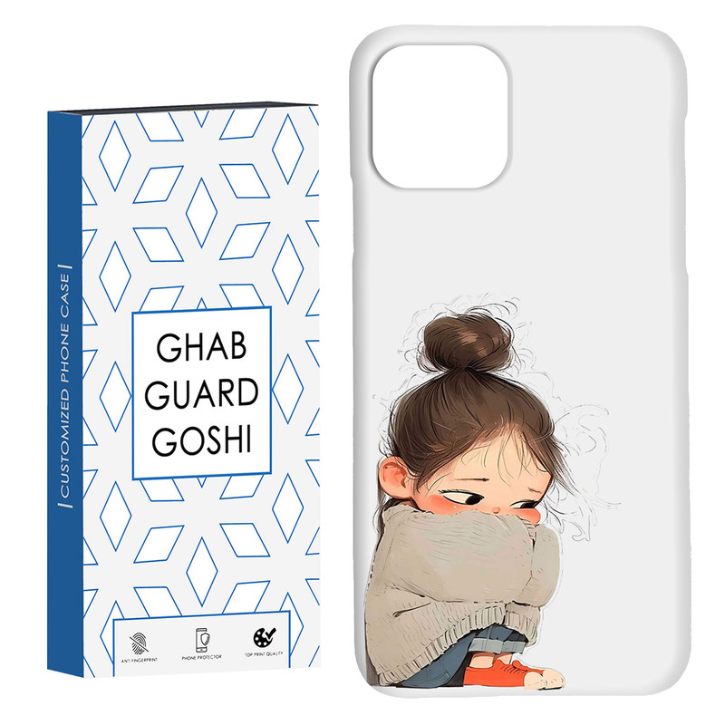 کاور قاب گارد گوشی طرح دختر ملوس کد Dimo-966 مناسب برای گوشی موبایل اپل  IPHONE 11 PRO MAX