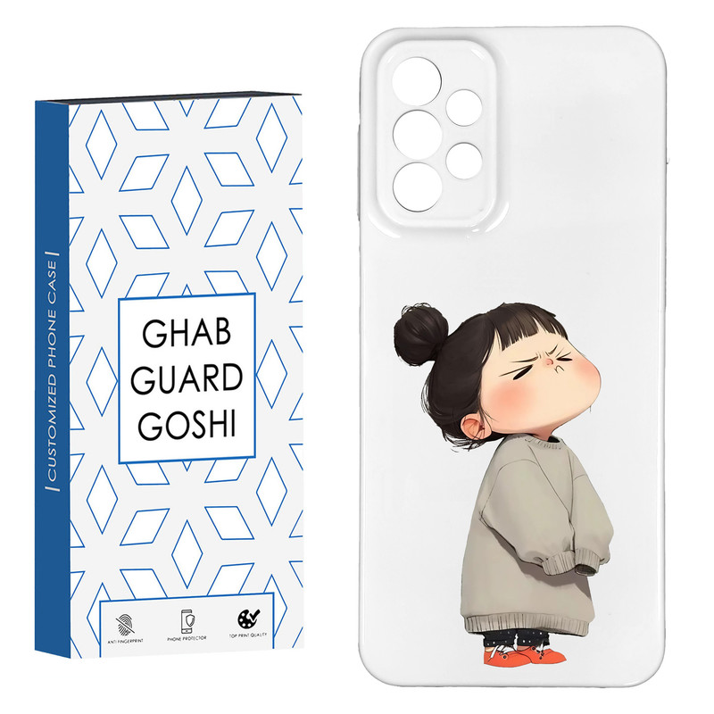 کاور قاب گارد گوشی طرح فانتزی دختر ملوس  کد HARD-02 مناسب برای گوشی موبایل سامسونگ GALAXY A73