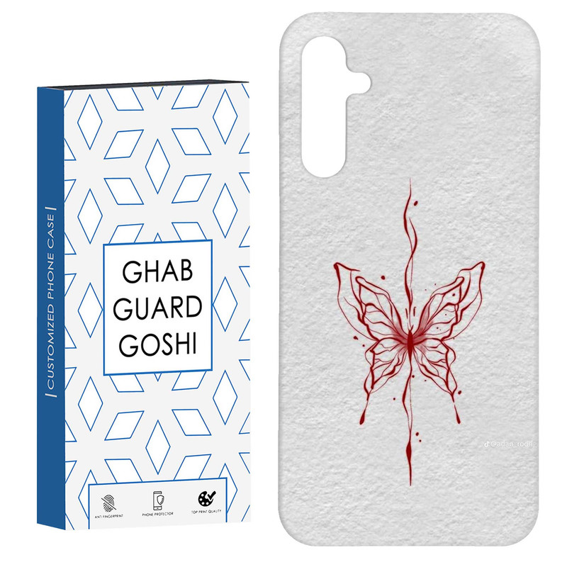 کاور قاب گارد گوشی طرح پروانه کد Dimo-915 مناسب برای گوشی موبایل سامسونگ Galaxy A54