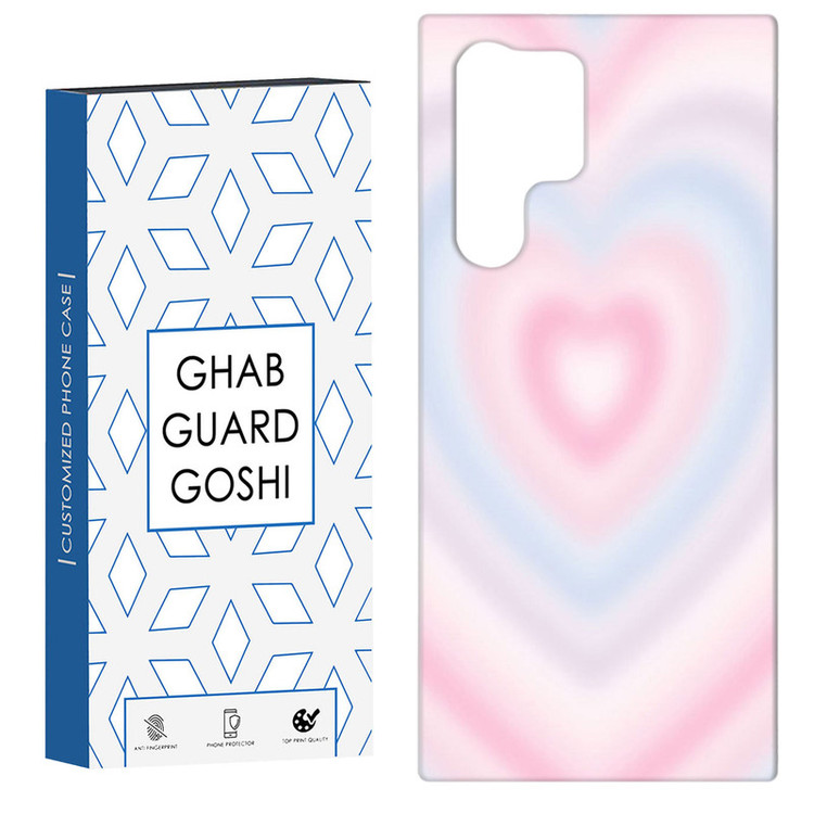 کاور قاب گارد گوشی طرح قلب کد Dimo-339 مناسب برای گوشی موبایل سامسونگ Galaxy S22 ULTRA