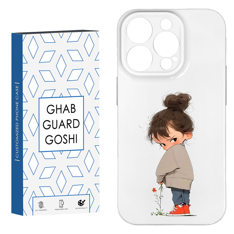 کاور قاب گارد گوشی طرح فانتزی دختر ملوس  کد HARD-03   مناسب برای گوشی موبایل اپل IPHONE 13 PRO AX