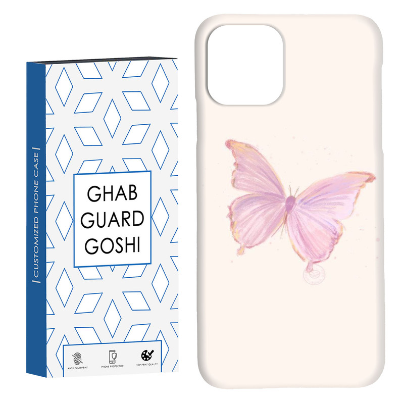 کاور قاب گارد گوشی طرح پروانه کد Dimo-336 مناسب برای گوشی موبایل اپل  IPHONE 11 PRO