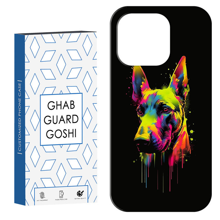 کاور قاب گارد گوشی طرح سگ کد Dimo-360 مناسب برای گوشی موبایل اپل IPHONE 16 PRO MAX