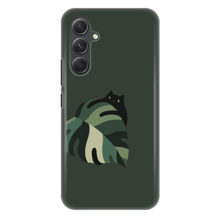 کاور طرح برگ و گربه کد DIMO-048 مناسب برای گوشی موبایل سامسونگ Galaxy A54
