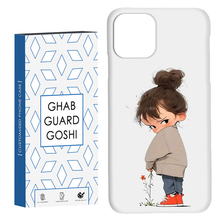 کاور قاب گارد گوشی طرح دختر ملوس کد Dimo-967 مناسب برای گوشی موبایل اپل IPHONE 11 PRO MAX