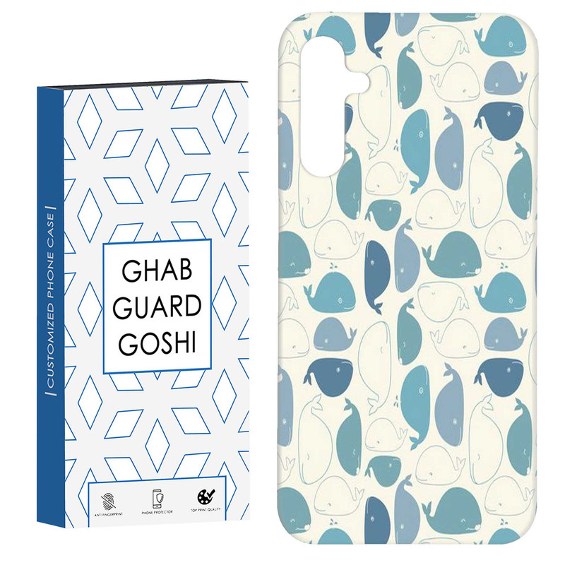 کاور قاب گارد گوشی طرح نهنگ کد Dimo-757 مناسب برای گوشی موبایل سامسونگ Galaxy A14