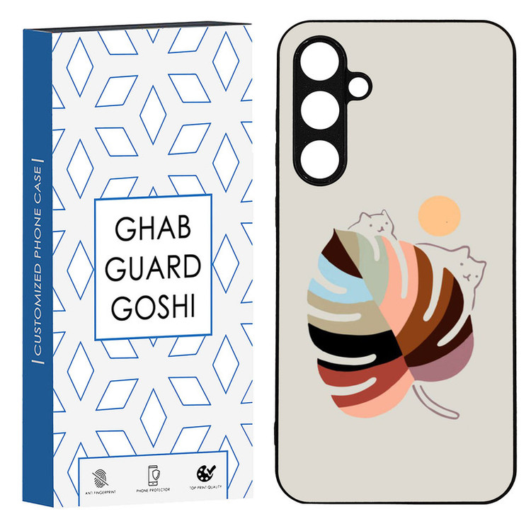 کاور قاب گارد گوشی طرح گربه کد TPU-014 مناسب برای گوشی موبایل سامسونگ Galaxy A54