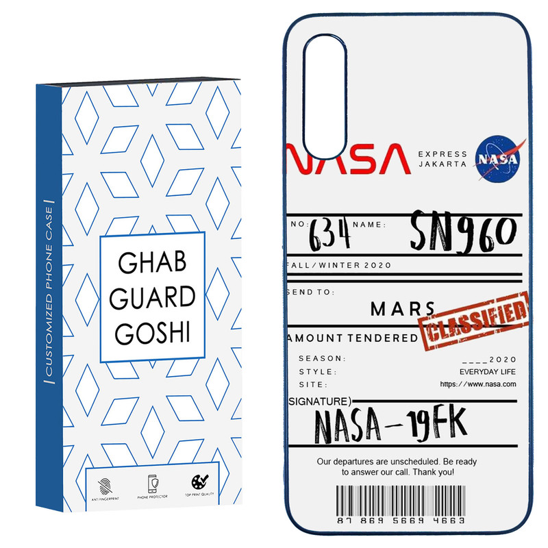 کاور قاب گارد گوشی طرح ناسا کد TPU-192 مناسب برای گوشی موبایل سامسونگ  Galaxy A50 / A50s / A30s