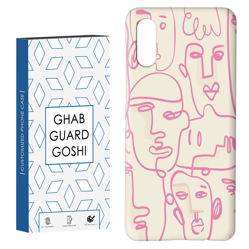 کاور قاب گارد گوشی طرح چهره کد Dimo-338 مناسب برای گوشی موبایل سامسونگ Galaxy A02 / M02