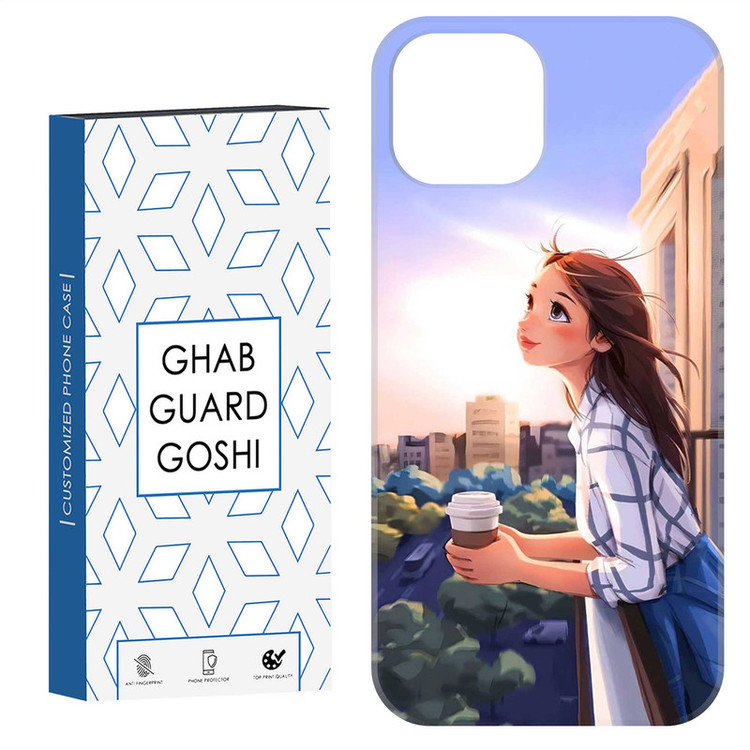 کاور قاب گارد گوشی طرح دخترانه کد Dimo-016 مناسب برای گوشی موبایل اپل IPHONE 12 / 12 PRO