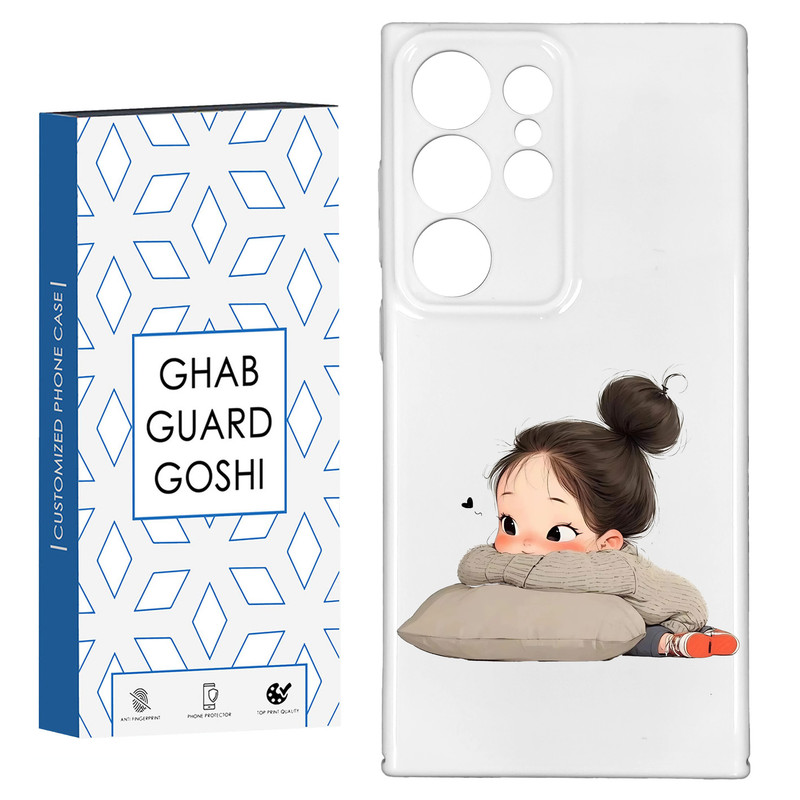 کاور قاب گارد گوشی طرح فانتزی دختر ملوس  کد HARD-016   مناسب برای گوشی موبایل سامسونگ GALAXY S24 ULTRA