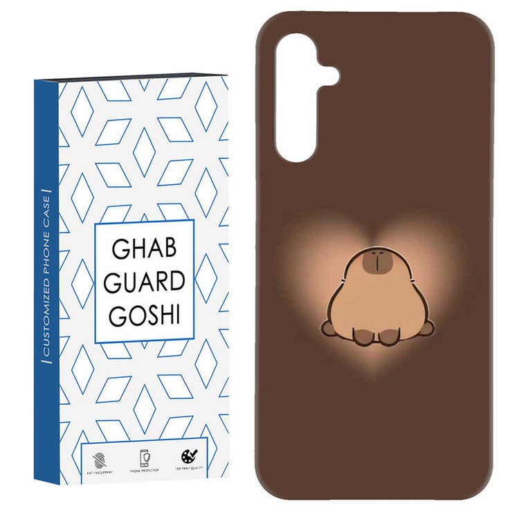کاور قاب گارد گوشی طرح قلب خرسی کد Dimo-870 مناسب برای گوشی موبایل سامسونگ Galaxy A54